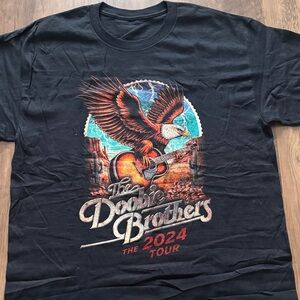 2024 Tour Black Graphic Tee